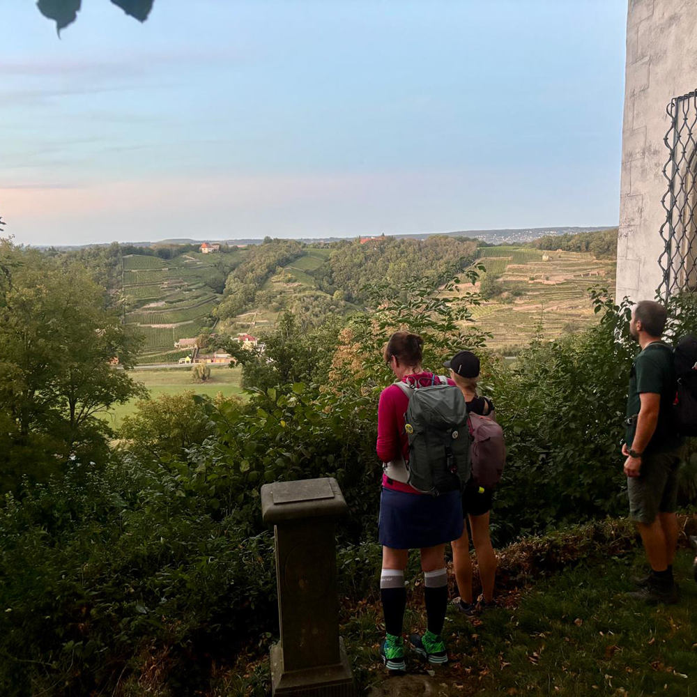 Blick vom Totenhäuschen